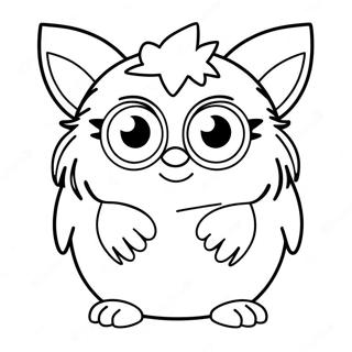 Pagina Para Colorir Furby 94099-33363