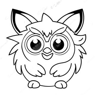 Pagina Para Colorir Furby 94099-33364