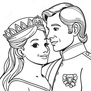Pagina Para Colorir Do Principe E Da Princesa Reais 94152-33405
