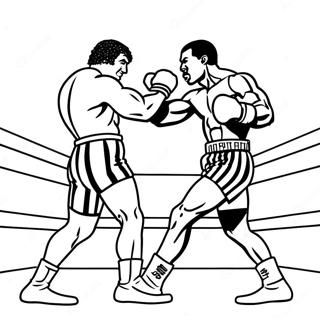 Pagina Para Colorir Do Rocky Vs Apollo Creed 94436-33843
