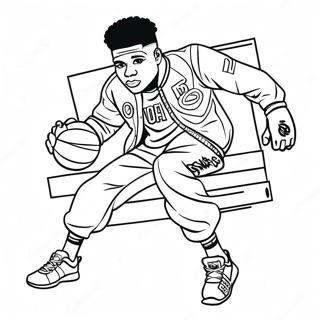 Pagina Para Colorir Do Nba Youngboy Com Roupa Legal 94463-33714