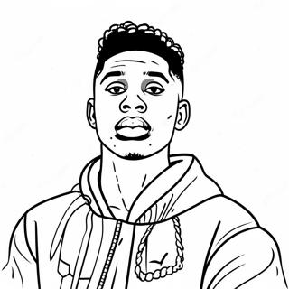 Pagina Para Colorir Do Nba Youngboy Com Roupa Legal 94463-33715