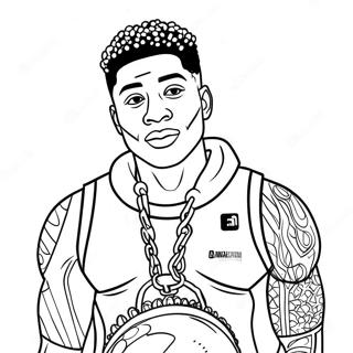 Pagina Para Colorir Do Nba Youngboy Com Roupa Legal 94463-33716