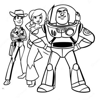 Toy Story 3 Páginas Para Colorir