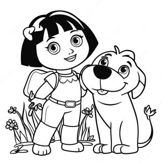 Pagina Para Colorir Da Dora E Do Botas 94640-33978