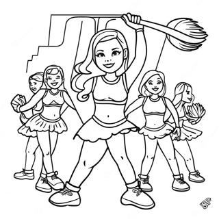 Pagina Para Colorir Das Cheerleaders Do San Francisco 49ers 94693-34023