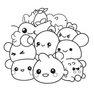 Tsum Tsum Páginas Para Colorir