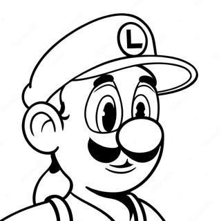 Luigi Páginas Para Colorir