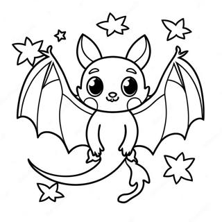 Pagina Para Colorir Do Morcego De Halloween 95258-34459