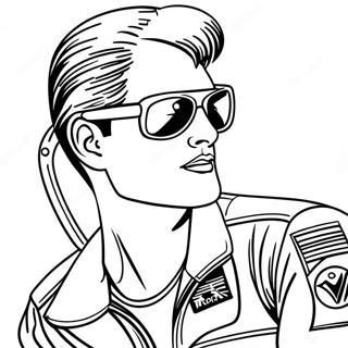 Top Gun Páginas Para Colorir