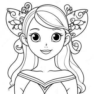 Flora Do Winx Club Pagina Para Colorir 95386-34561