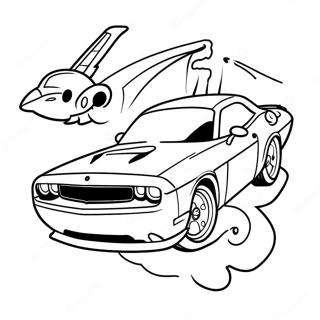 Pagina Para Colorir De Desafiador Em Acao 95437 34607