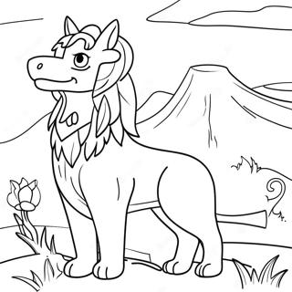 Pagina Para Colorir Do Therian 95588-34755