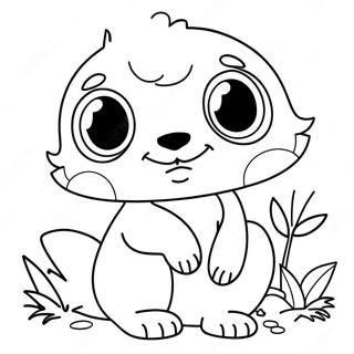 Pagina Para Colorir Do Animal Therian Fofo 95589-34722