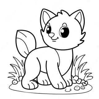 Pagina Para Colorir Do Animal Therian Fofo 95589-34757