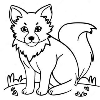 Pagina Para Colorir Da Raposa Therian Colorida 95591-34731