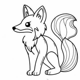 Pagina Para Colorir Da Raposa Therian Colorida 95591-34766