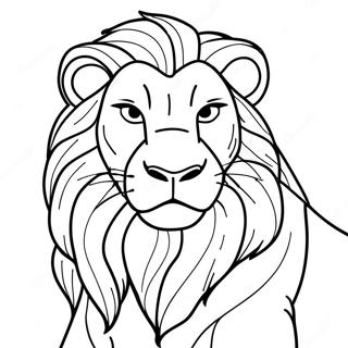 Pagina Para Colorir Do Mufasa Rei Leao 95894-34996