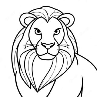 Pagina Para Colorir Do Majestoso Mufasa 95895-34997