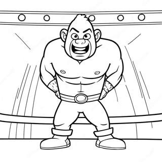 Bam Bam No Ringue Pagina Para Colorir 95949-35046