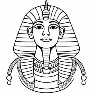 Pagina Para Colorir Do Farao Com Regalia Real 96697-35619