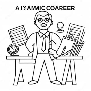 Carreira Páginas para Colorir