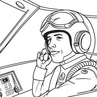 Pagina Para Colorir De Piloto Da Forca Aerea No Cockpit 96878 35930
