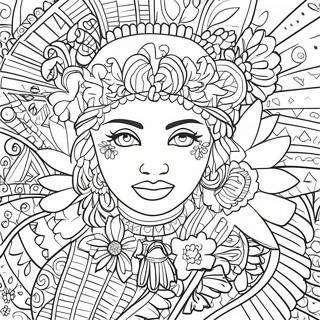 Pagina Para Colorir De Papel Picado 97055-36059