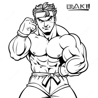 Baki Páginas para Colorir