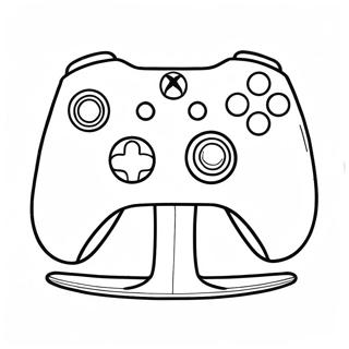 Controle Xbox Páginas Para Colorir