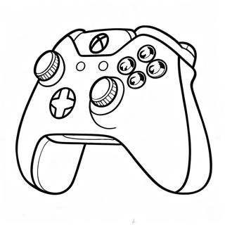 Pagina Para Colorir Do Controle Xbox Elite 97213-36193