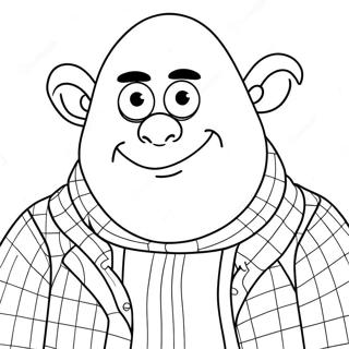 Pagina Para Colorir Do Gru Engracado 97263-36227