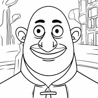 Pagina Para Colorir Do Gru Malvado 97265-36236