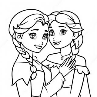 Pagina Para Colorir Da Elsa E Da Anna 97543-36439