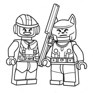 Lego Fortnite Páginas Para Colorir