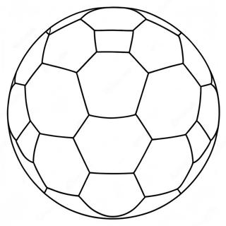 Bola De Futebol Páginas Para Colorir