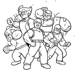 Pagina Para Colorir Personagens Do Brozone Em Acao 97647-36523