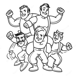 Pagina Para Colorir Personagens Do Brozone Em Acao 97647-36524