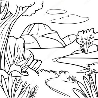 Pagina Para Colorir De Paisagens Australianas Bonitas 97855-36822