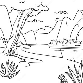 Pagina Para Colorir De Paisagens Australianas Bonitas 97855-36824