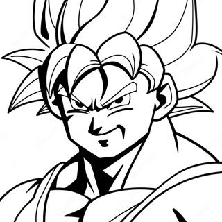 Pagina Para Colorir Do Goku Super Saiyajin 97879-36835