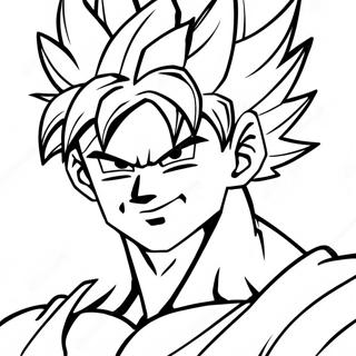 Pagina Para Colorir Do Goku Super Saiyajin 97879-36836