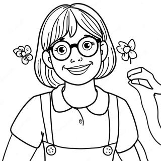 Pagina Para Colorir De Junie B Jones Com Seus Amigos 97987-36929