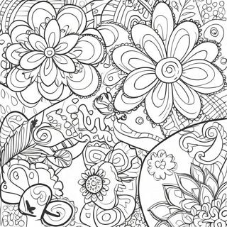 Pagina Para Colorir De Padroes Vibrantes De Arte Pop 98112-37018