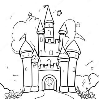 Pagina Para Colorir Castelo Magico Da Princesa 98188-37077