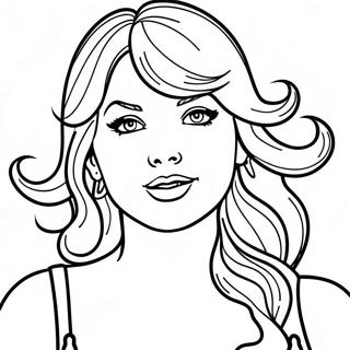 Pagina Para Colorir Encantadora De Speak Now Da Taylor Swift 98368-37218