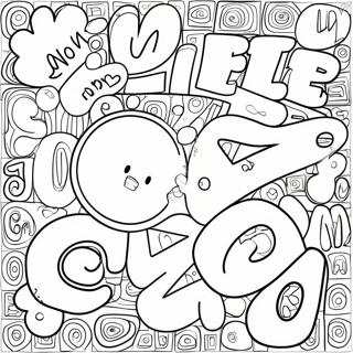 Pagina Para Colorir Letras Em Bolha Negritas 98395-37242