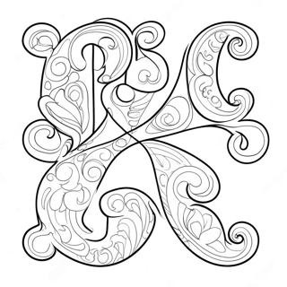 Pagina Para Colorir Letras Em Bolha Elegantes 98396-37247