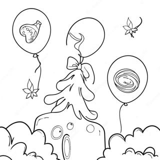 Pagina Para Colorir Baloes De Aniversario Festivos Do Dr Seuss 98499-37331