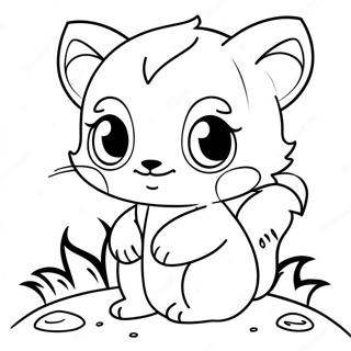 Pagina Para Colorir De Animal Chibi 98752-37514